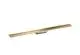 AXOR-HG-AXOR-Drain-Fertigset-Duschrinne-1000-zur-Wandmontage-Brushed-Gold-Optic-42528250 gallery number 1